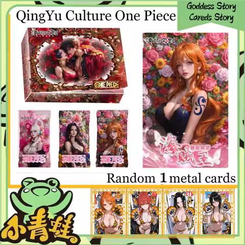 2025 Lastest Wholesale Qingyu Culture One Piece Collection Waifu Card Boa Yamato Booster Box Nami Po