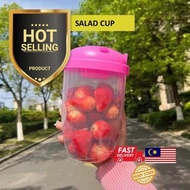 Salad Fruits Cup BPA Free Food Shaker Container Diet Food Fruit Salad Cup Used Diet Food