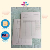 Stok Sedia Fail Kad Kertas Putih/White Paper File /White Card File Folder/白色卡纸文件夹