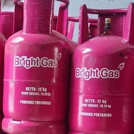 12 kg Bright Gas Cylinder 12 kg pink gas cylinder + contents