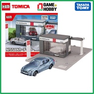 Tomica WORLD TOMICA TOWN NISSAN CAR DEALER Model - Genuine TAKARATOMY