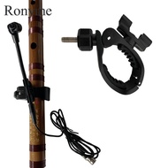[Ronyme] Flute Clip, Clarinet Clip Holder, Accessory Attachment, Instrument Microphone Clip for Flut