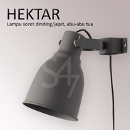HEKTAR Wall spotlight/dark gray clamp/bedroom spotlight/living room spotlight