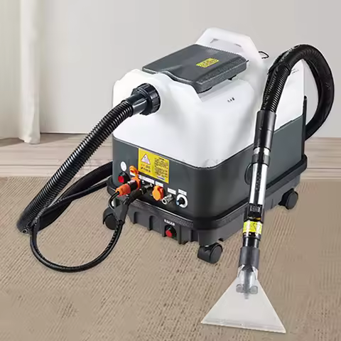 2000+1200W Fabric Carpet Sofa Pet Clean Steam Machine 9L Spray Suction Integrated Mattress Carpet Cl