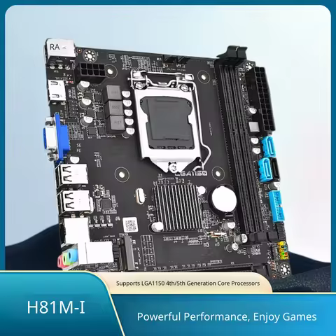 H81 Motherboard LGA 1150 NVME M.2 Slot Support i3 i5 i7/Xeon E3 V3 Processor DDR3 RAM H81M-PRO S1 Ma