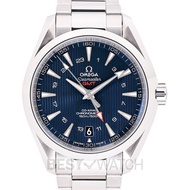 Omega Seamaster Aqua Terra 150M Co-Axial GMT 43 mm Automatic Blue Dial Steel Men s Watch 231.10.43.2