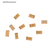 10Pcs Tantalum Capacitor Type A 3216 Patch Liner 25V 16V 10V 6.3V 100uf 47uf 4.7uf 2.2uf n