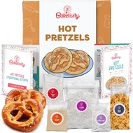 Pretzel Making Kit - Real Cooking Set for Kids Ages 5-12+ with Recipe and Ingredients - Kids Baking 