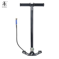 Stage TU PCP Pump PSI With Pressure Gauge Air Hand Stirrup For Pistols Rifles Guns