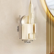 【Fast delivery】Wall-mounted Toothbrush Organizer for Bathrooms No Drilling Toothbrush Hanging Rack S