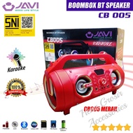 Speaker Bluetooh JAVI CB005 BOOMBOX + Mic/Remote Speaker Karaoke Speaker Aktif Speaker Gede Speaker 