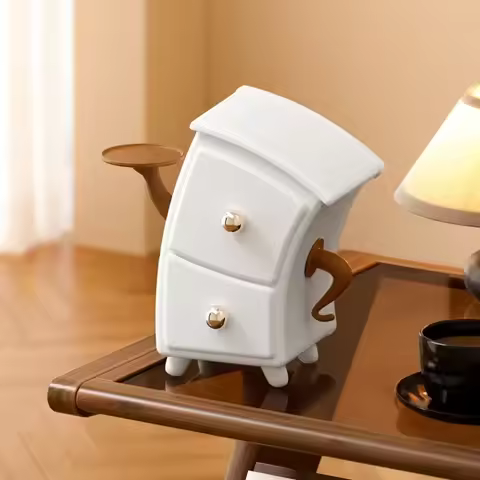 Cute Desktop Storage Box, Multifunctional Storage Box, Office Storage Box, Desktop Organizer, Vanity