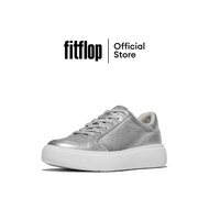 FITFLOP RTG METALLIC-LEATHER SNEAKERS รองเท้าผ้าใบผู้หญิง รุ่น E5T