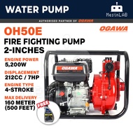 Original Ogawa 2" Petrol Engine Water Pump OH50E (7HP) Pam Air Kebun 4-Stroke Water Booster Pump