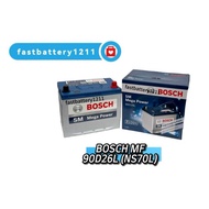 Bosch MF - 90D26L (NS70L) CAR BATTERY - PROTON, HONDA, TOYOTA