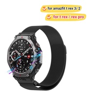 amazfit t rex 3 strap Metal strap sports Wristband huami amazfit t-rex pro strap Bracelet stainless 