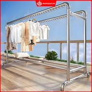2 Row Galvanize Ampaian Baju Drying Rack Ampaian Baju Gantung Murah Penyidai Pakaian Clothes Hanger 