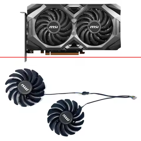 Cooling Fan 87MM PLD09210S12HH 4Pin RX5600 RX5700 Cooler Fan For MSI RADEON RX 5600 5700 XT MECH OC 