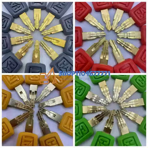 30PCS 5P8500 Key for cat Heavy Equipment Ignition Loader Excavator Dozer Metal & Plastic Black/Red/G