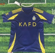 2024-25 Saudi League Al-Nassr Home And Away Jerseys No. 7 Cristiano Ronaldo Short-Sleeve Fan And Pla