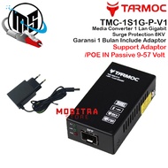 Tarmoc TMC-1S1G-P-V1 1 SFP 1 LAN GIGABIT POE IN 9-57V Converter MC220L