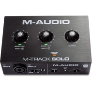[sgstock] M-Audio M-Track Solo – USB Audio Interface for Recording, Streaming and Podcasting with XL