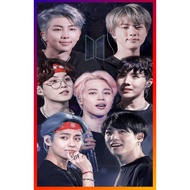 BTS UNOFFICIAL KPOP POSTER