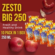 Zesto big 250 Apple Juice 250ml - 1Box -10 PCs