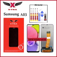 XTRA หน้าจอ LCD samsung A03/A02S/A03S งานแท้ อะไหล่มือถือ Lcd Display จอ + ทัช For ซัมซุง A03/A02S/A03S แถมไขควงกาว