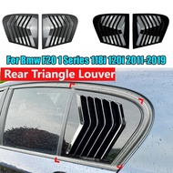 Car Side Window Spoiler Cover For Bmw F20 Hatchback 118i 120i 2011-2019 Rear Triangle Louver Air Spl