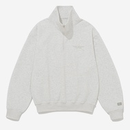 Áo sweater half-zip Owlbrand S - Line / Xám