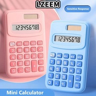 LZEEM Mini Pocket Calculator, 8-Digit Silent Scientific Calculator, Cartoon Large LCD Display 8-Digi