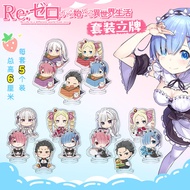 Re: Zero-Starting Life in Another World Re: ZERO Merchandise Mini Small Desktop Decoration Anime Mer