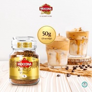 MOCCONA Classic Medium Roast Intensity 5 Freeze Dried Instant Coffee Jar 50g [HALAL]