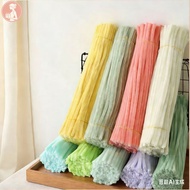 Fuzzy wire Multicolour Fuzzy Wire Chenille Twisting Flower Children's 100pcs DIY Creative Toy