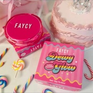 FAYCY Cushion Foundation 12gm Bedak Asas Muka Base Makeup Natural Dewy Glow Compact Fd Warm Ligh