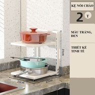 KỆ ĐỂ XOONG NỒI CHẢO GẦM BẾP GA TRÊN KỆ BẾP 2-3-4-5 TẦNG TIÊN LỢI GIÁ ĐỠ NỔI CHẢO