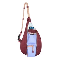 KAVU Original Rope Bag Sling Pack with Adjustable Rope Shoulder Strap