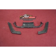 BMW F30 M3 Rear Diffuser Vorsteiner AN Real Forged / Carbon Fiber / Gloss Black Belakang Skirt Lip F