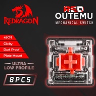 Redragon ROMS-DPULP-RD Outemu Red Switch Dustproof Ultra Low Profile