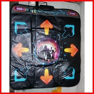 ✢ ◧ ㍿ Dance Pad Overmax 110 music Dance Pad, Dance revolution 80cm*92cm for PC only (BLACK)