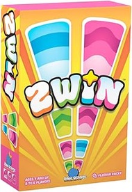 Blue Orange 2WIN Party and Strategy Card Game for Kids and Adults Games - 2 to 6 Players, Ages 7+