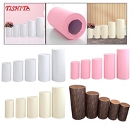 [Bilibili1] SiaBiced 5 Pieces Cylinder Pedestal Covers Cylinder Stand Covers Elegant Durable Cylinde