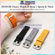 🇲🇾 HONOR Choice Watch 2i Strap, Thick & Sporty 20mm Band, Stainless Steel Buckle, 8 Color (Watch2i L