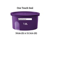 One Touch Canister Large 7.0L / Bekas Beras 5kg Tupperware