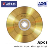 Verbatim JAPAN AZO Digital Vinyl CD-R (CDR) 80min 52X - 5pcs