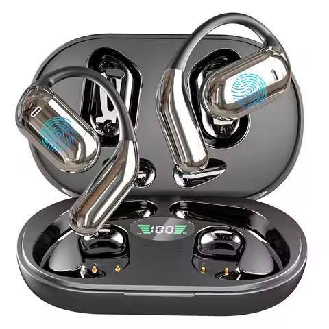 3-in-1 AI Translator Earbuds 144 Languages Noise Cancelling Bluetooth 5.3 Headset Instant Translator