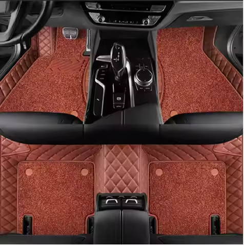 Custom Double Layer For Lexus IS200 IS200C IS250 IS300 IS300h IS350 Car Floor Mat Auto Carpet Access