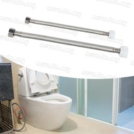 Nevʚ ɞ Flexible Toilet Connector Stainless Steel Braided Hose 7 8Inch Ballcock 1 2Inch Compression T