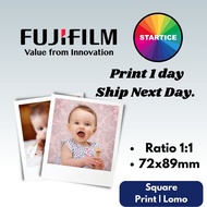 StarticePhoto Square Lomo Prints | 72x89mm Fujifilm Photo Paper